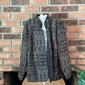 Alfred Dunner Woman Embroidered Jacket